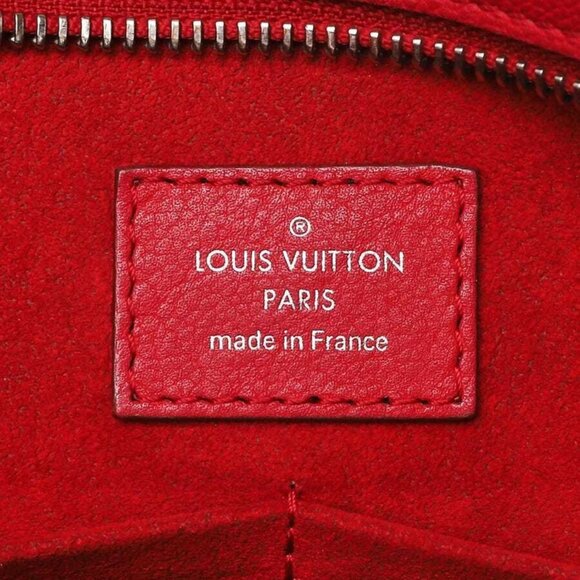 Louis Vuitton Cerise Plume Leather Very Zipped Tote Bag - Picture 2 of 12